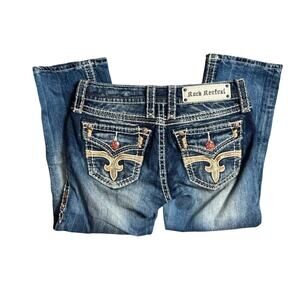 Rock Revival Angie capri denim jean 26